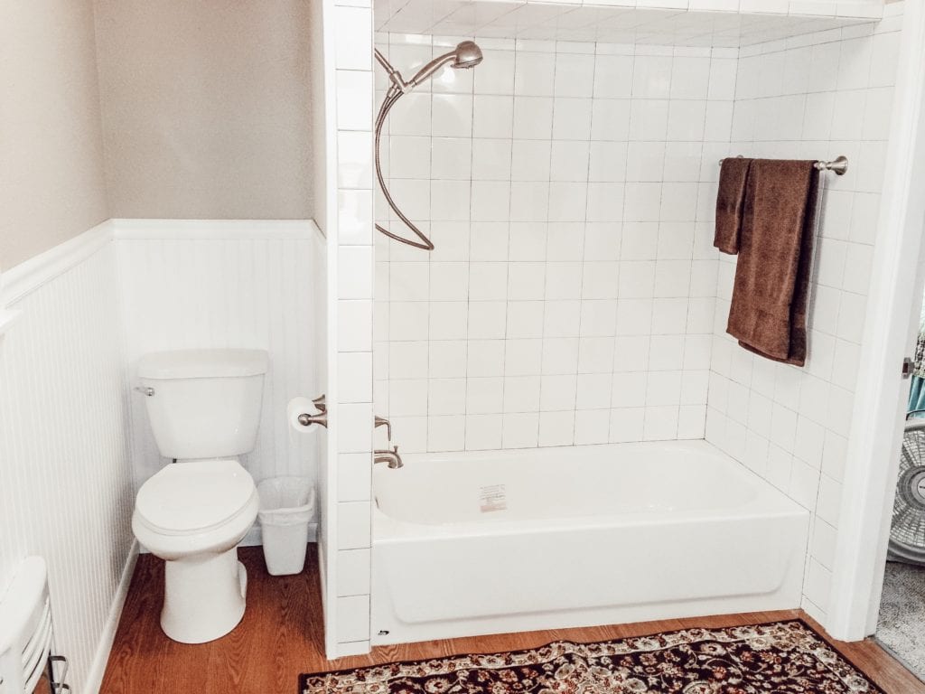 bathroom remodel all white full