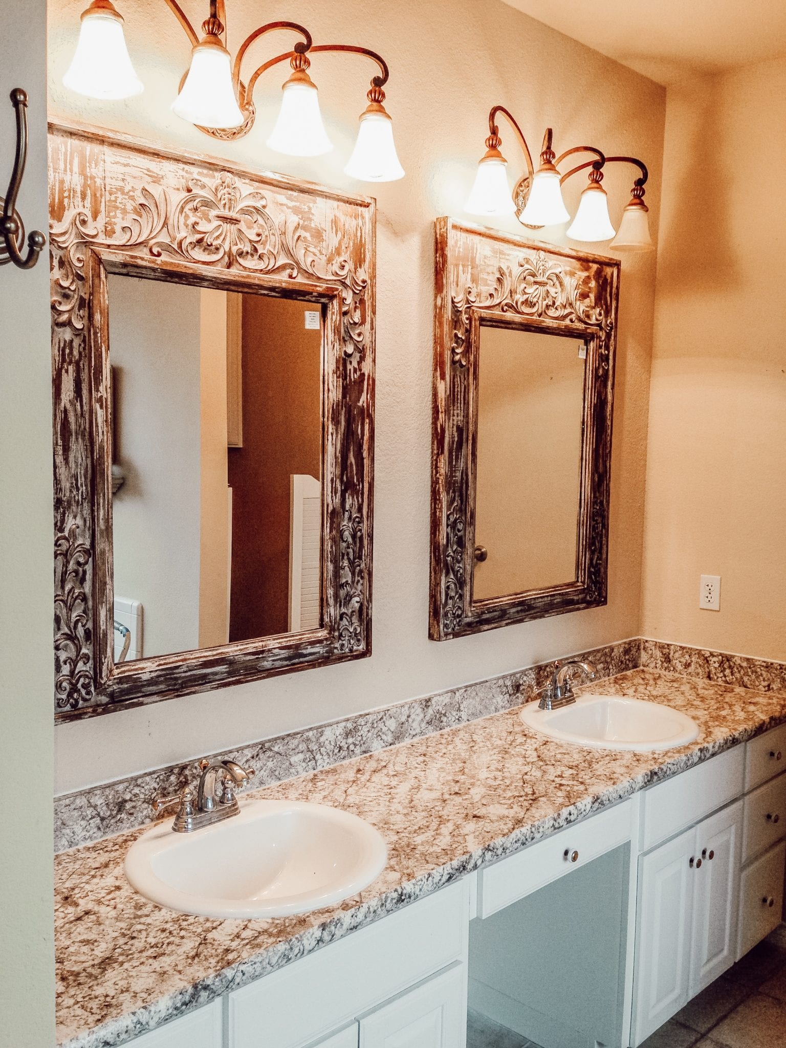 bathroom vanity remodel