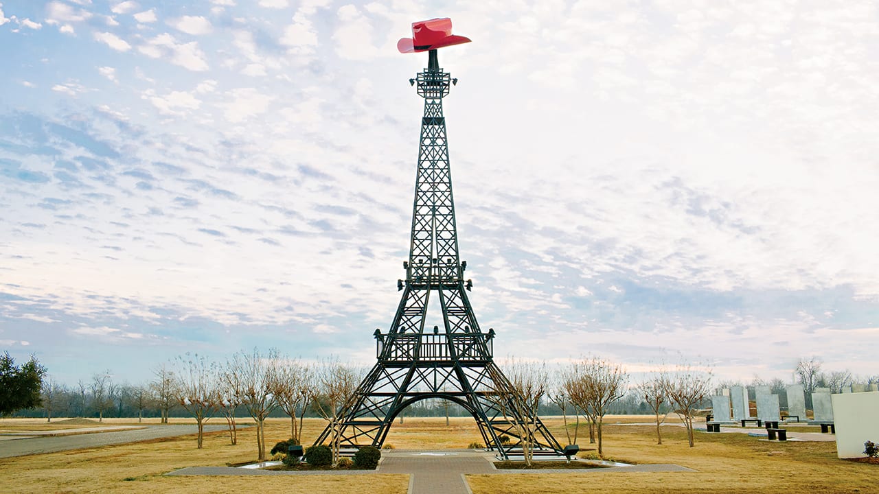 paris texas eiffel tower service area h&h construction